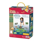 Puzzle de suelo de la isla de los dinosaurios, Puzzle de suelo de la isla de los dinosaurios, Reino apacible