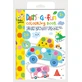 Tarjeta para colorear Dots4Fun - Medios de transporte