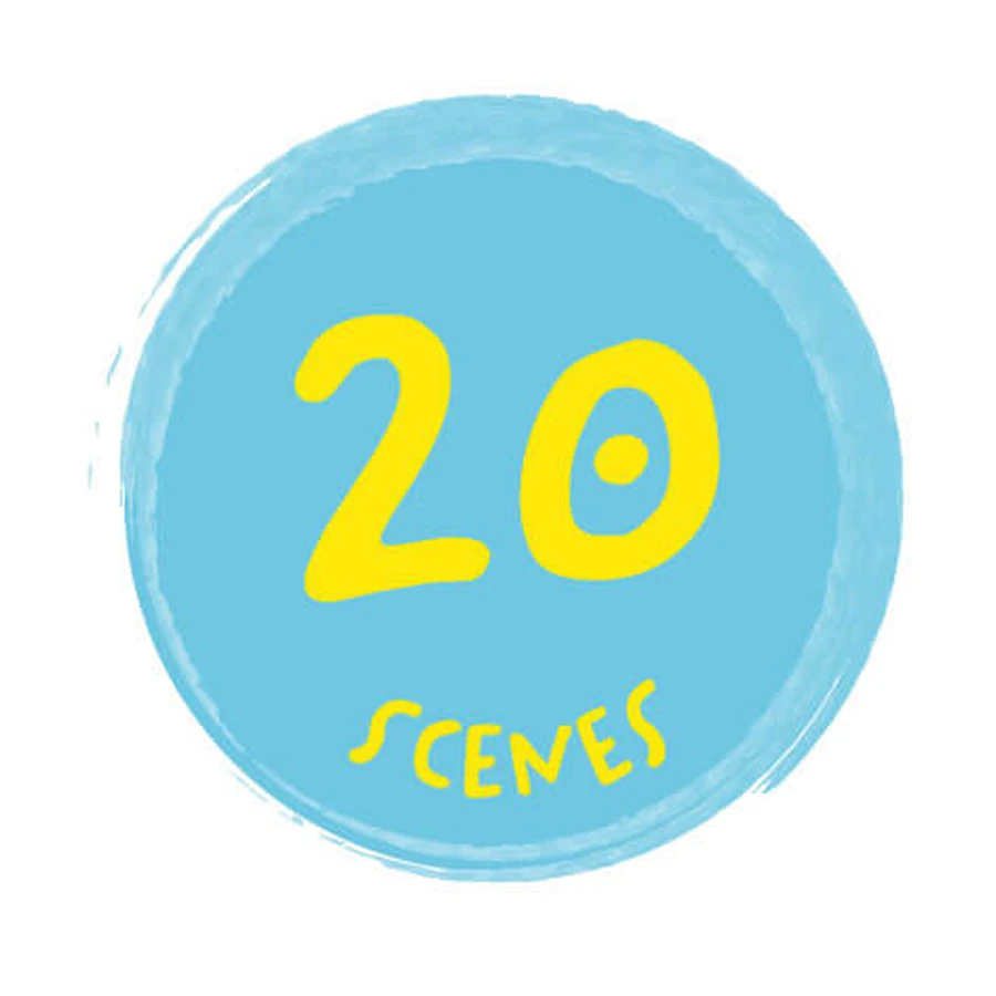 Tarjeta para colorear Dots4Fun - Medios de transporte