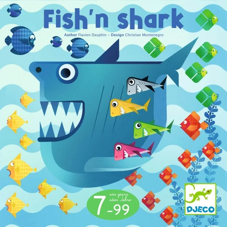 Fish'n shark board game, Djeco