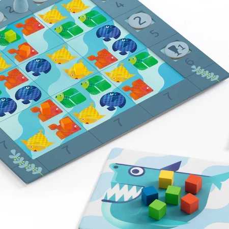 Fish'n shark board game, Djeco