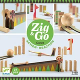 Zig and Go Djeco, set di costruzioni con 27 pezzi, Palla Grande