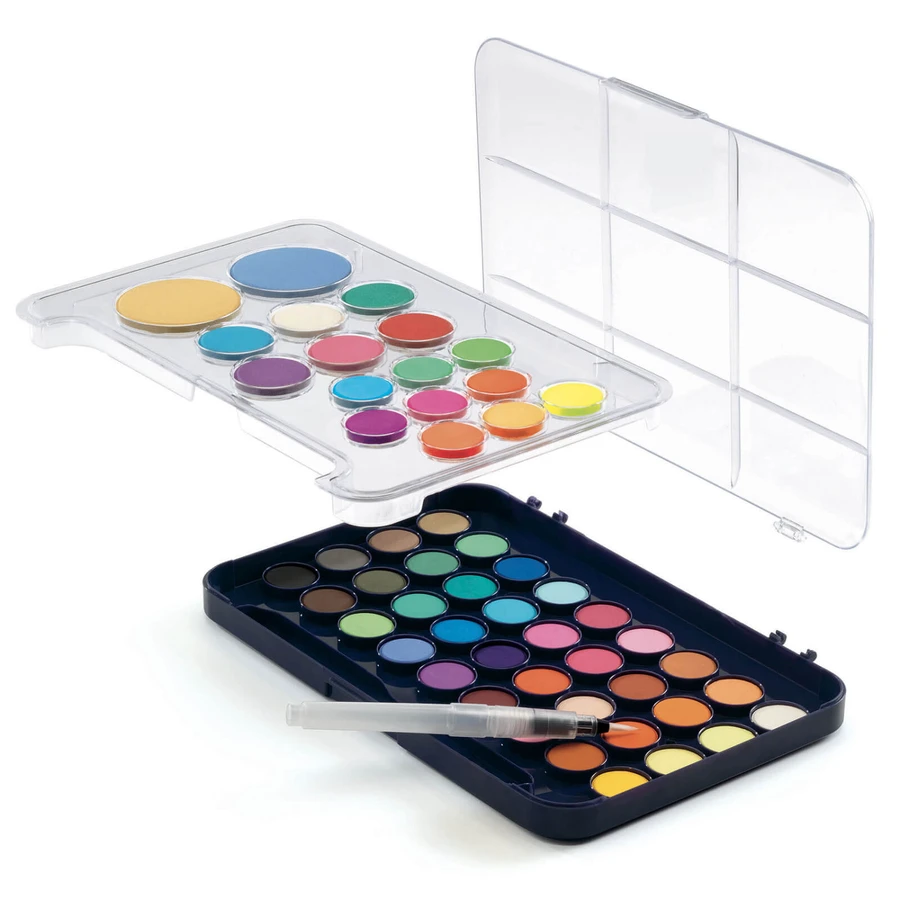 Palette d'artiste, 50 couleurs, Djeco