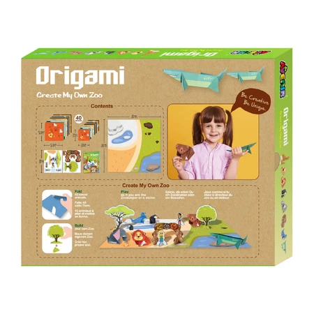 Origami - Dierentuin - niveau 2