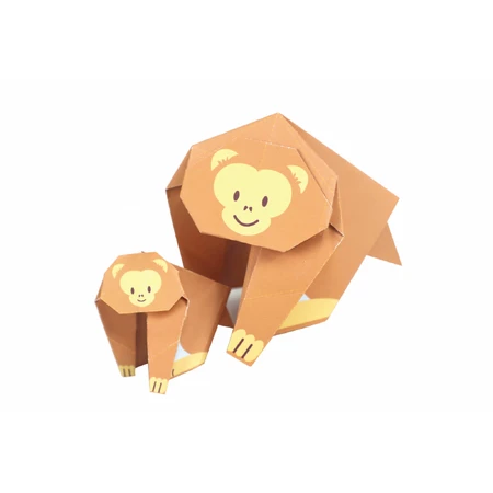 Origami - Dierentuin - niveau 2