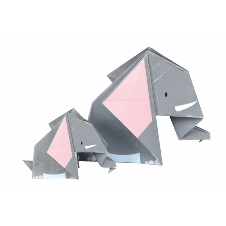 Origami - Dierentuin - niveau 2