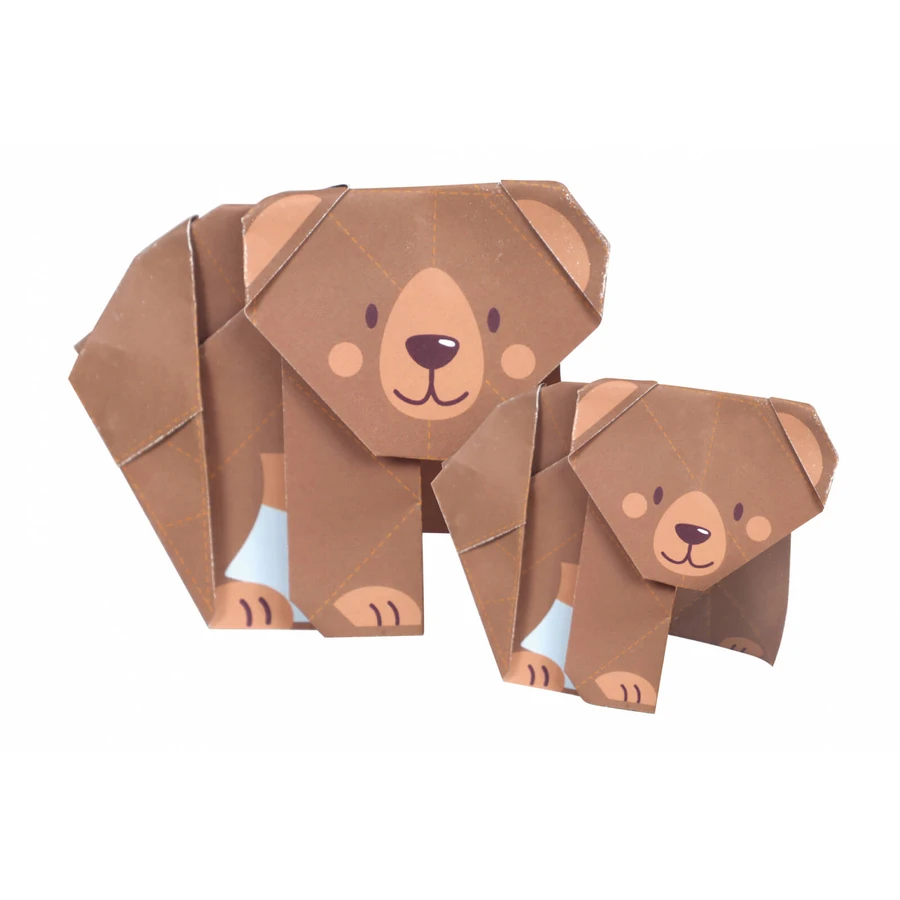 Origami - Dierentuin - niveau 2