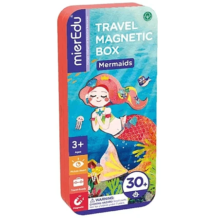 Magnetic puzzle in metal box, matching and matching game - Sirens
