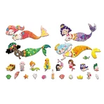 Magnetic puzzle in metal box, matching and matching game - Sirens