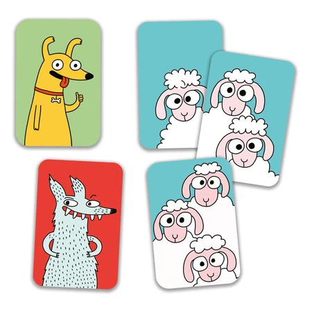 Swip'Sheep Kartenspiel, Djeco