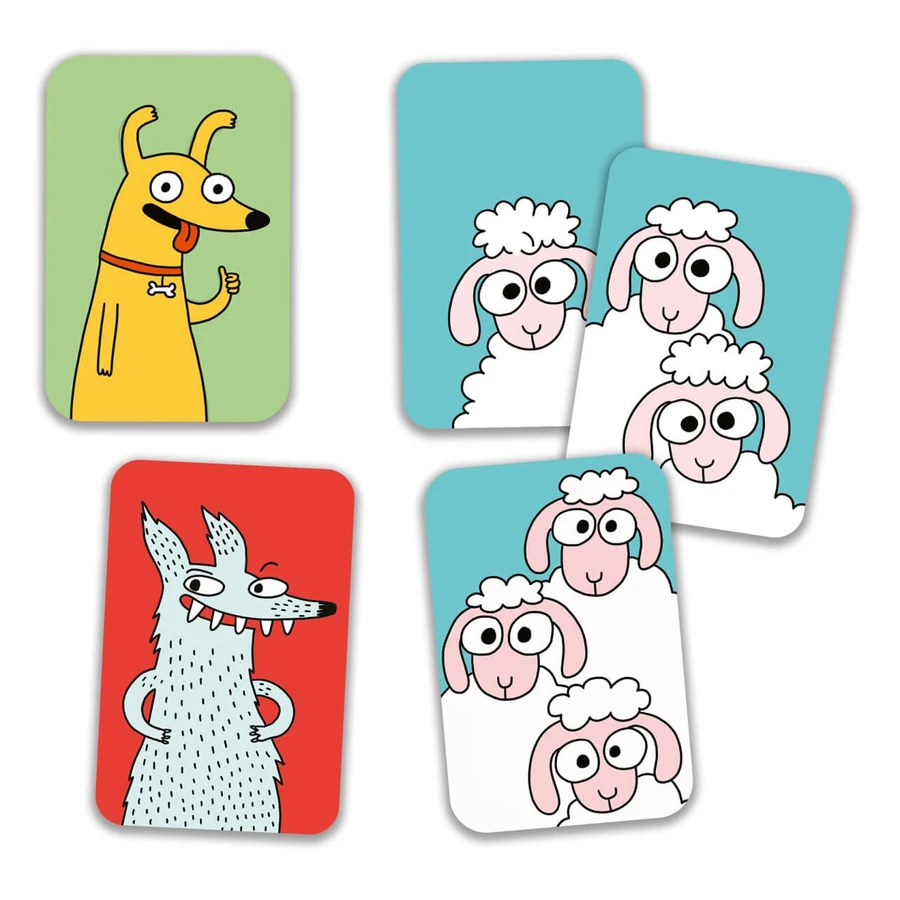 Swip'Sheep Kartenspiel, Djeco