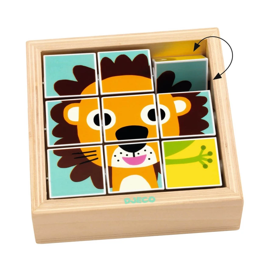 Tournanimo cube puzzle, Djeco