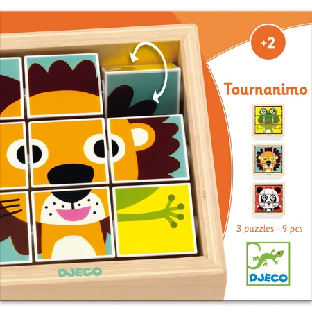 Tournanimo cube puzzle, Djeco