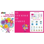 Pom Pom set creativo - ramo de flores