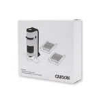 Przenośny mikroskop LED i UV z adapterem do smartfona, zawiera 24 przygotowane szkiełka, powiększenie 100-250x, MicroFlip: ceny i cechy