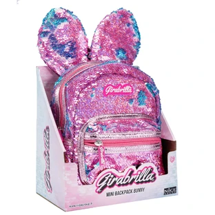 Girabrilla Bunny Rucksack - Bunny Bunny mit wendbaren Pailletten