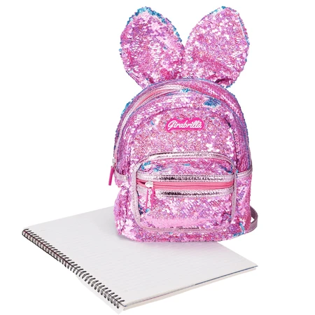 Girabrilla Bunny Rucksack - Bunny Bunny mit wendbaren Pailletten