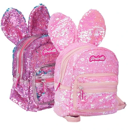 Girabrilla Bunny Rucksack - Bunny Bunny mit wendbaren Pailletten