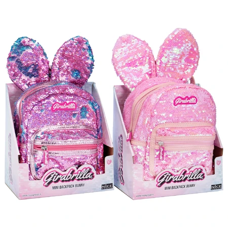 Girabrilla Bunny Rucksack - Bunny Bunny mit wendbaren Pailletten