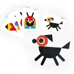 Geometric wooden blocks, 30 pieces