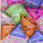 Set magnetic de construit Pastel 36 piese, Cleverclixx