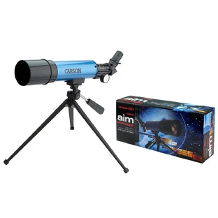 Telesco p 50mm Refraktor mit 20-80x Zoom und Massenstativ