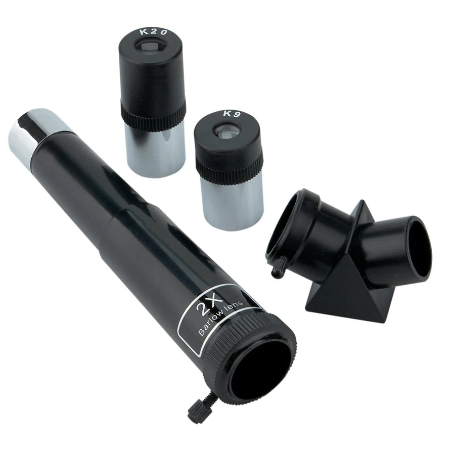 Telesco p 50mm Refraktor mit 20-80x Zoom und Massenstativ