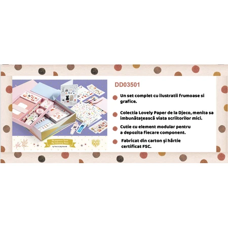 Stationery set Djeco, Tinou