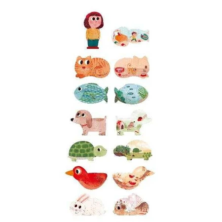 Puzzle Londji, pets