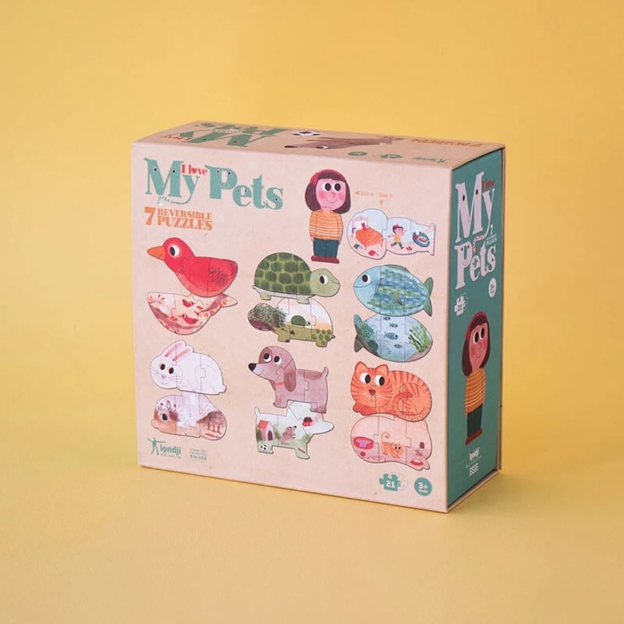 Puzzle Londji, pets