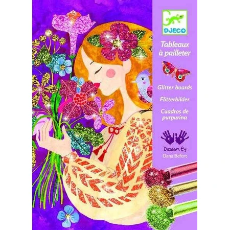Creative glitter workshop, Scent of flowers