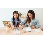 Estuche de pintura acrílica Paintology, 12 colores pastel y 2 pinceles