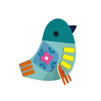 Juego creativo Stick'N'Play con escenas en 3D y pegatinas reposicionables - Jardín secreto