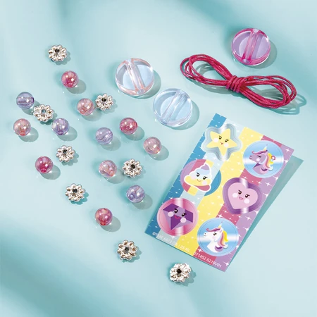 DIY creative mini set DIY necklace with unicorns