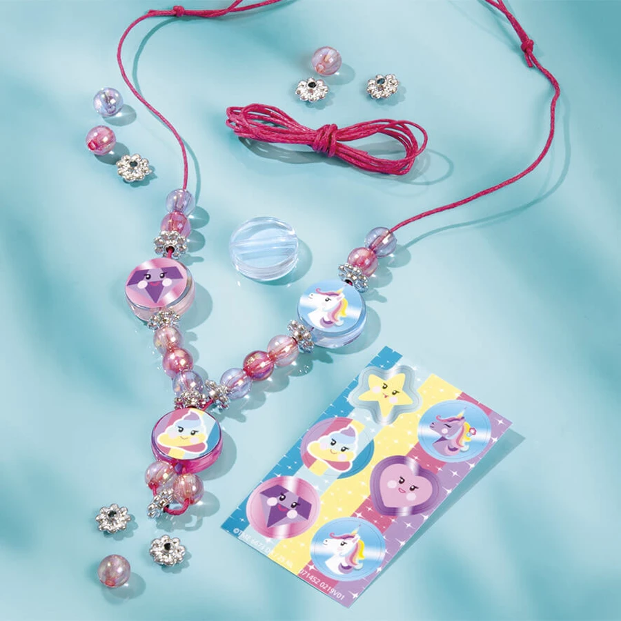 DIY creative mini set DIY necklace with unicorns