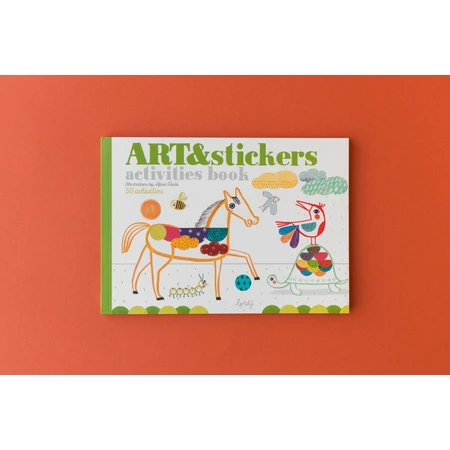 Libro de arte con pegatinas, Londji