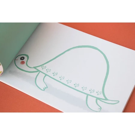 Libro de arte con pegatinas, Londji