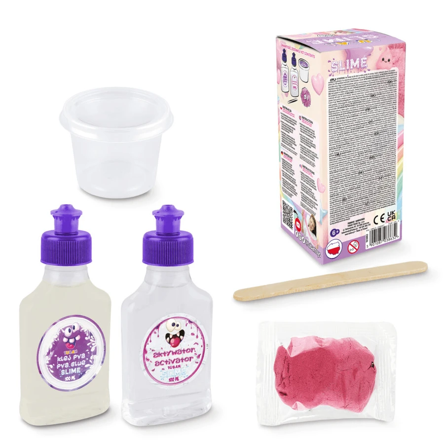 DIY set de experimentos con slime esponjoso - FLUFFY SLIME