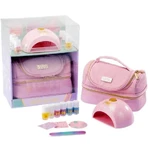 Kids manicure set - with bag and nail accessories - Pink It