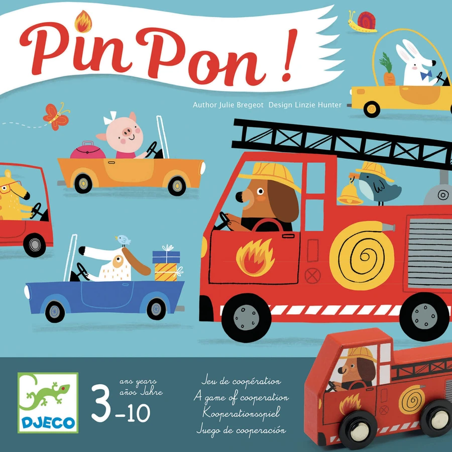 Djeco cooperation game, Pin Pon