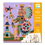 Kreatives Ausmalspiel Warring Animals, Djeco