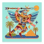 Kreatives Ausmalspiel Warring Animals, Djeco
