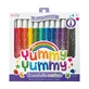 Yummy Yummy wasbare geparfumeerde krijtjes - Set van 12