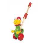 Dinosaur push toy, Orange Tree Toys