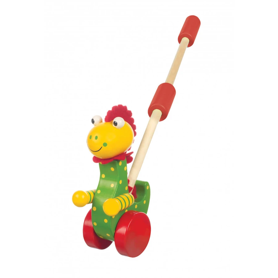 Dinosaur push toy, Orange Tree Toys