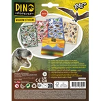 Repositionable dinosaur stickers