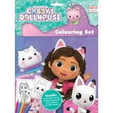 Zestaw repozycjonowalnych kolorowanek i naklejek Gabby's Dollhouse