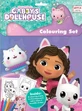 Gabby's Dollhouse wiederverwendbares Mal- und Stickerset