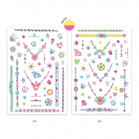 Djeco Neon-Schmuck Tattoos