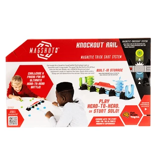 Magshuto - Juego de lanzamiento de imanes Knockout Rail